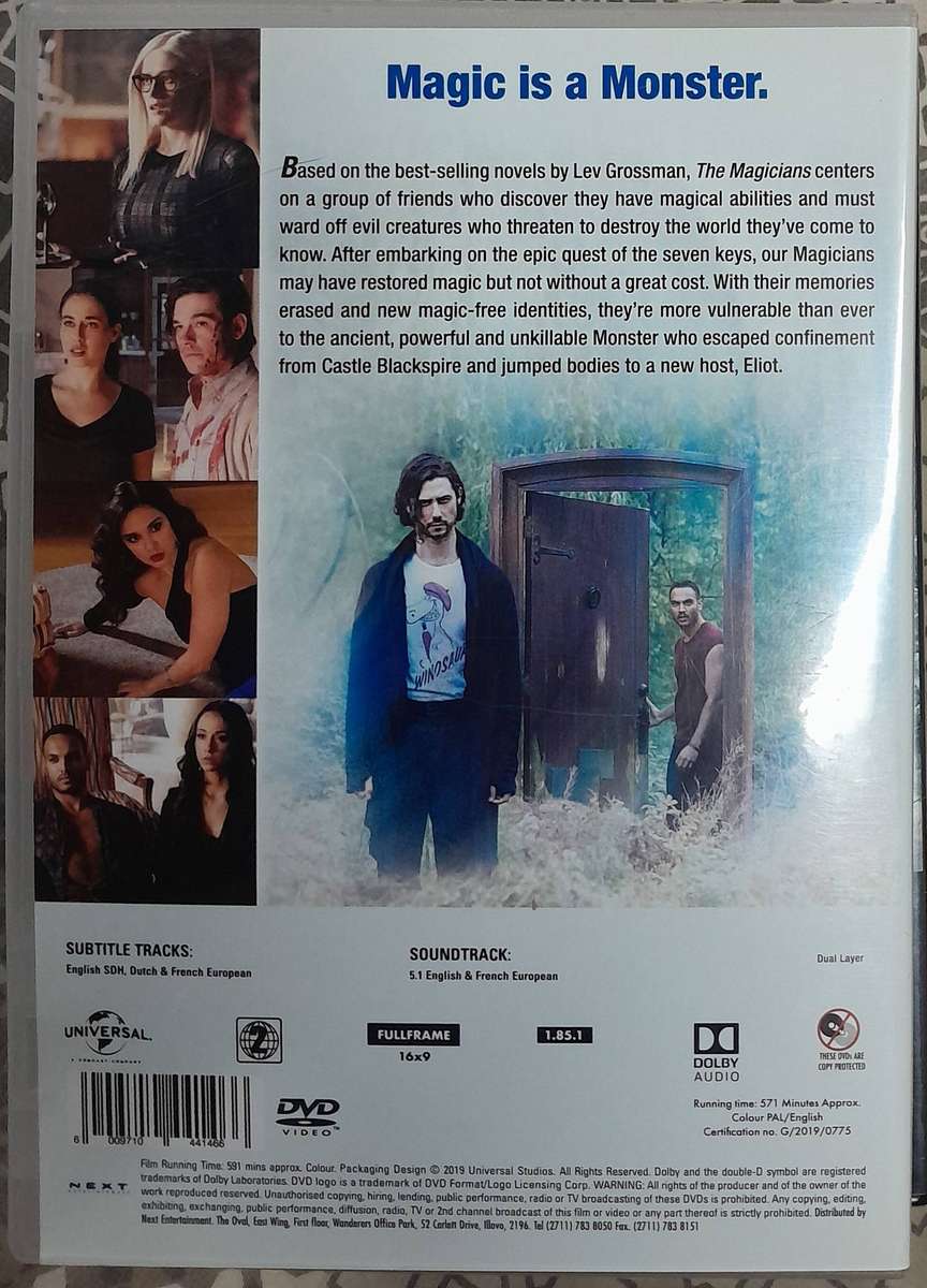 The Magicians - Seasons 1 to 4 DVD bunde