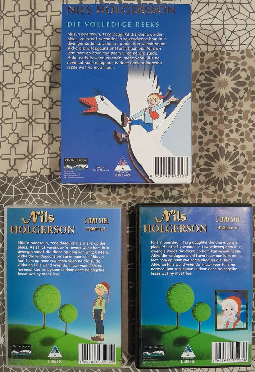 Nils Holgerson - COMPLETE 52 episodes series 10DVD set