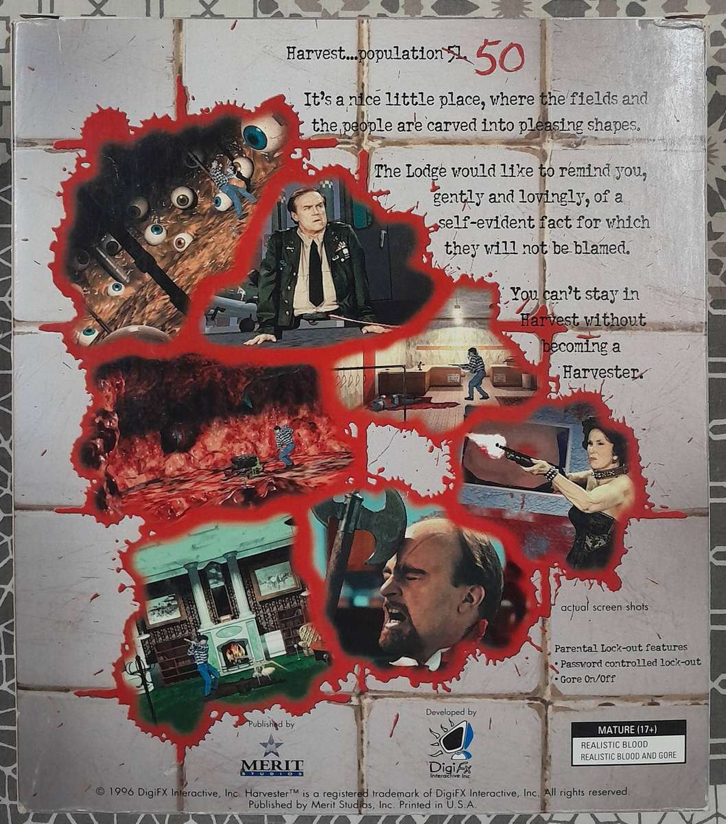 Harvester Big Box PC Game