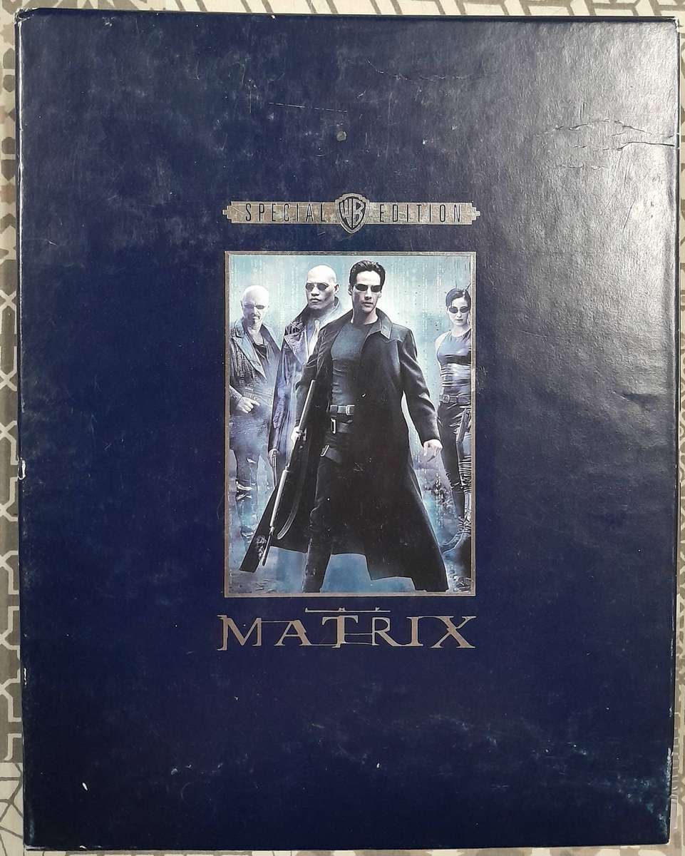 The Matrix - Deluxe Platinum Collectors Set DVD with Senitype and Lobby Cards