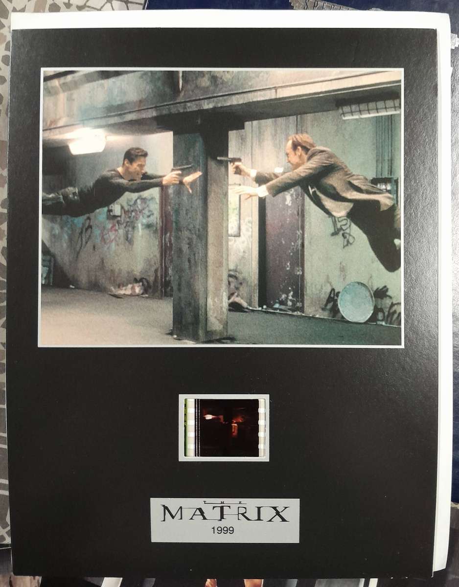 The Matrix - Deluxe Platinum Collectors Set DVD with Senitype and Lobby Cards