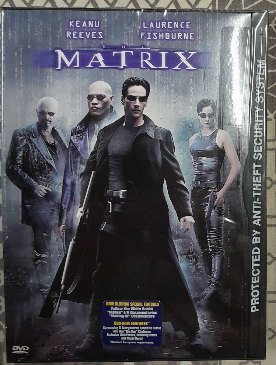 The Matrix - Deluxe Platinum Collectors Set DVD with Senitype and Lobby Cards