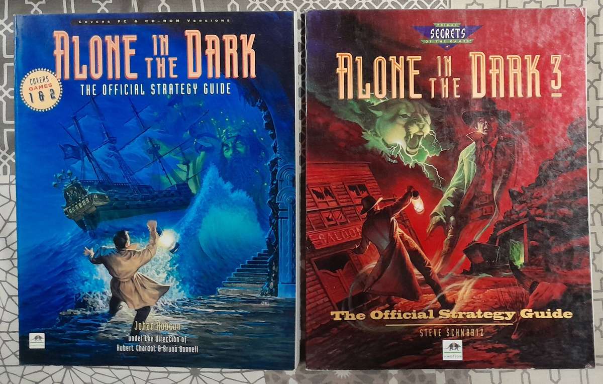 Alone In The Dark Trilogy Big Box PC game with Official Strategy Guides (Games 1 to 3)