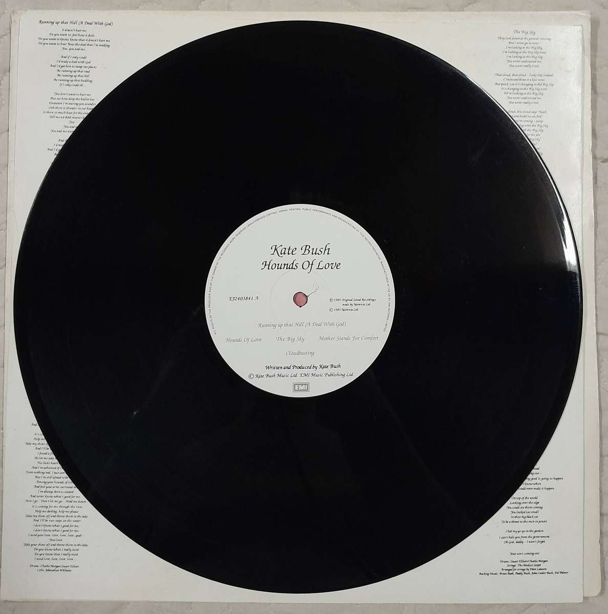 Kate Bush - Hounds of Love vinyl LP (1985 UK Pressing)