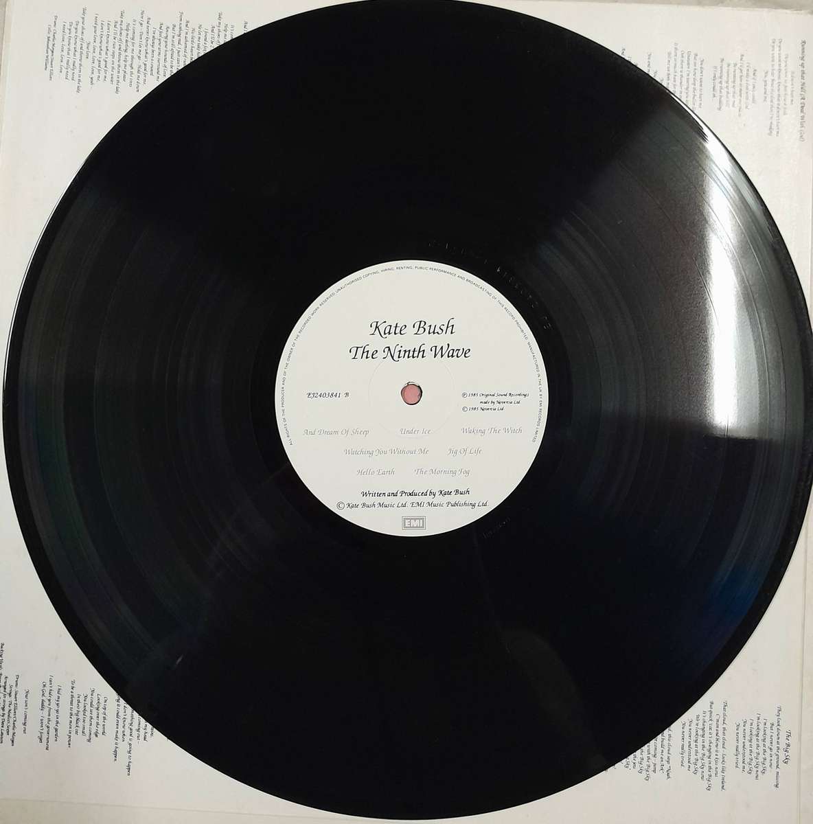 Kate Bush - Hounds of Love vinyl LP (1985 UK Pressing)