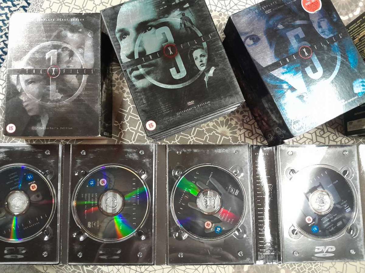 X-Files seasons 1 to 9 dvd bundle