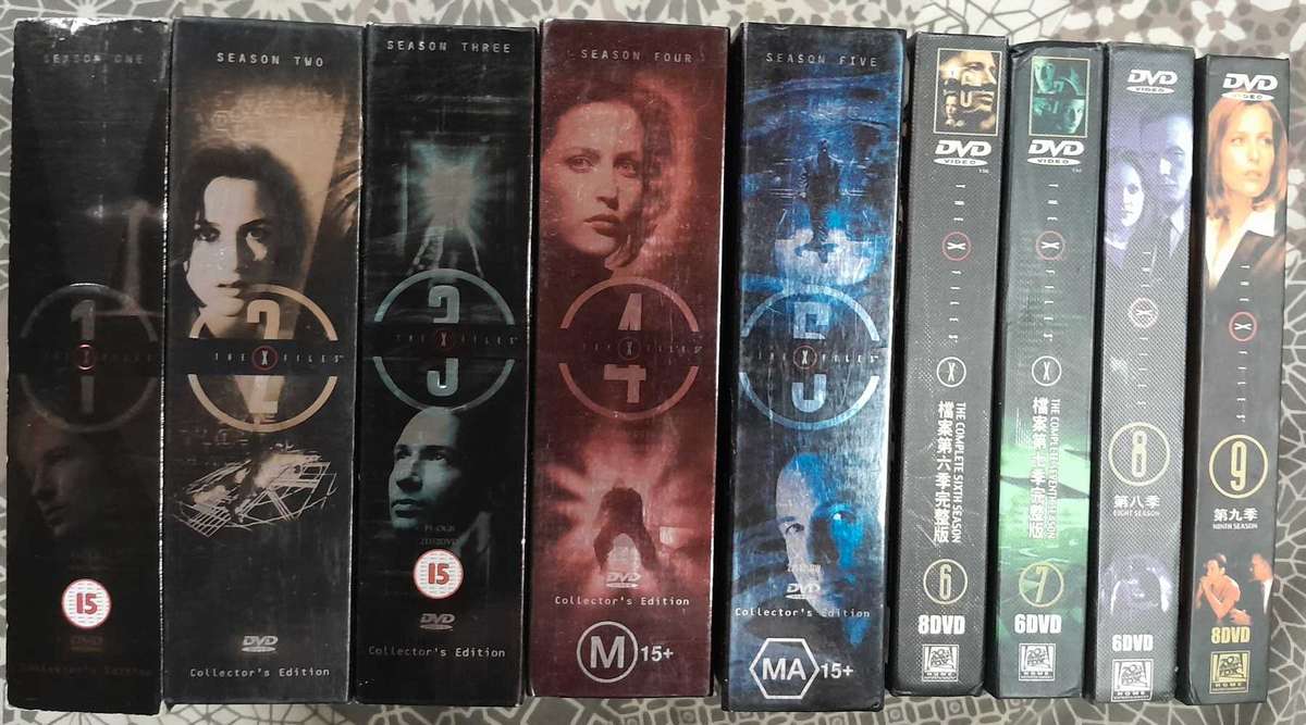 X-Files seasons 1 to 9 dvd bundle