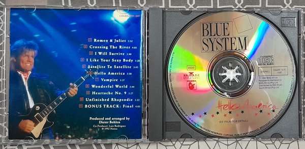 Blue System - Hello America CD