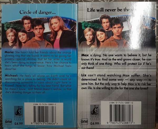 Roswell High - 10 Book series (Roswell tv series)