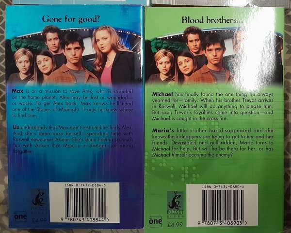 Roswell High - 10 Book series (Roswell tv series)