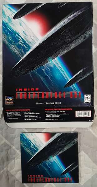 Inside Independence Day - Interactive CD-Rom PC Big Box