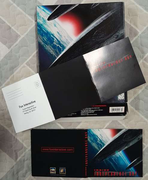 Inside Independence Day - Interactive CD-Rom PC Big Box