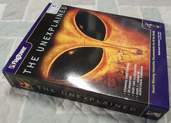 The Unexplained - Interactive Multimedia CD-Rom PC Big Box