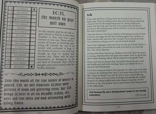 The Discworld Almanak - The Year of the Prawn (2005) Terry Pratchett and Bernard Pearson