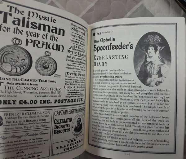 The Discworld Almanak - The Year of the Prawn (2005) Terry Pratchett and Bernard Pearson