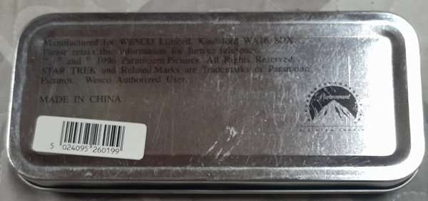 Star Trek First Contact Wristwatch in tin