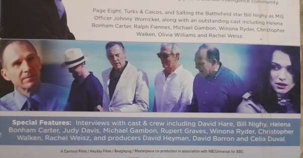 The Worricker Trilogy 3DVD box set (Bill Nighy)