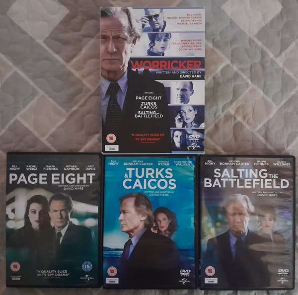 The Worricker Trilogy 3DVD box set (Bill Nighy)
