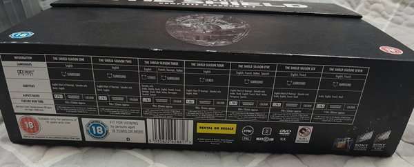 The Shield - Complete Seasons 1 to 7 Deluxe Edition DVD Box Set