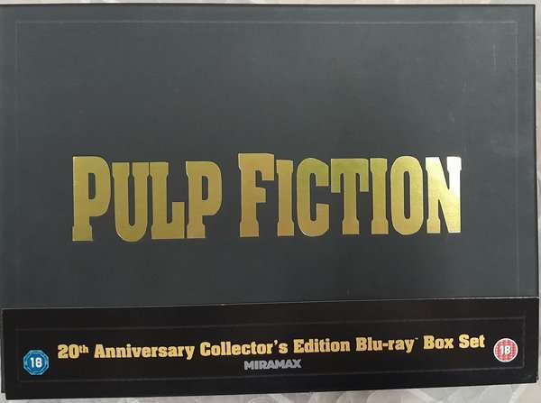 Pulp Fiction 20th Anniversary Collector's Edition Blu-Ray Box Set