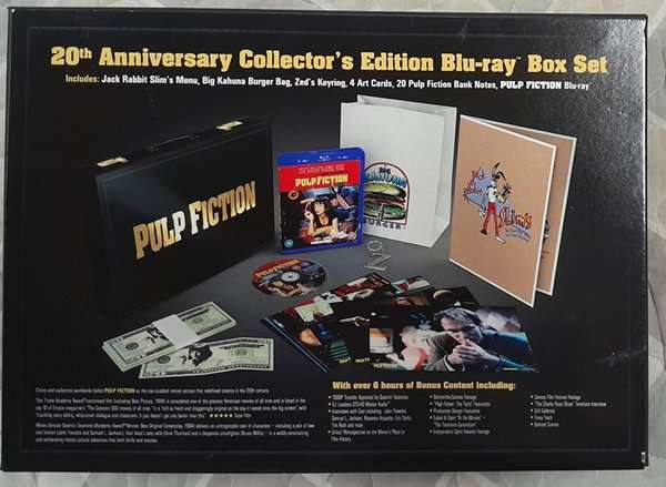 Pulp Fiction 20th Anniversary Collector's Edition Blu-Ray Box Set