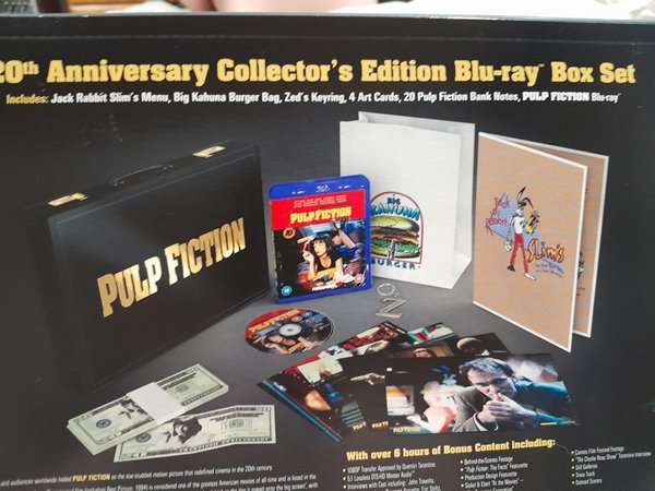 Pulp Fiction 20th Anniversary Collector's Edition Blu-Ray Box Set