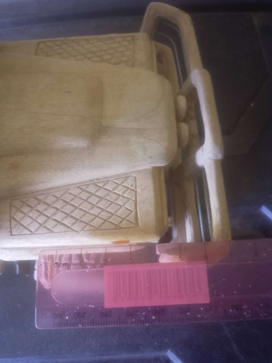 Handcrafted wooden 4x4 Replica toy