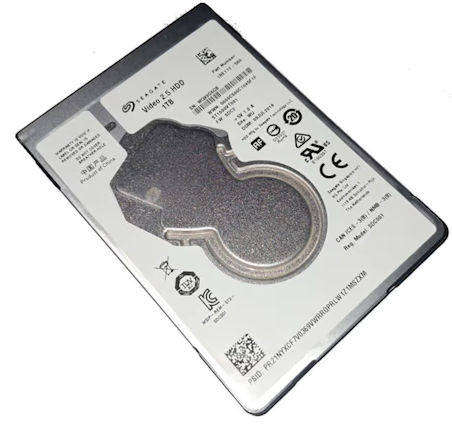 Seagate 1TB Hard Drive for Laptop/Notebook (100% Health)