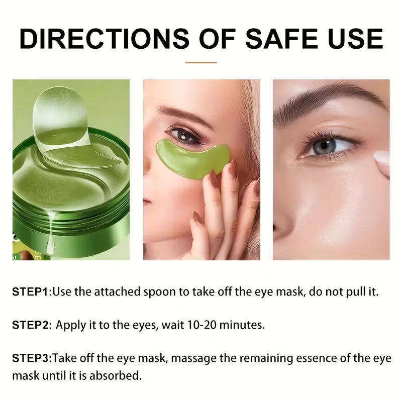 60 pieces Collagen Eye Masks For Wrinkles & Bags Under Eyes