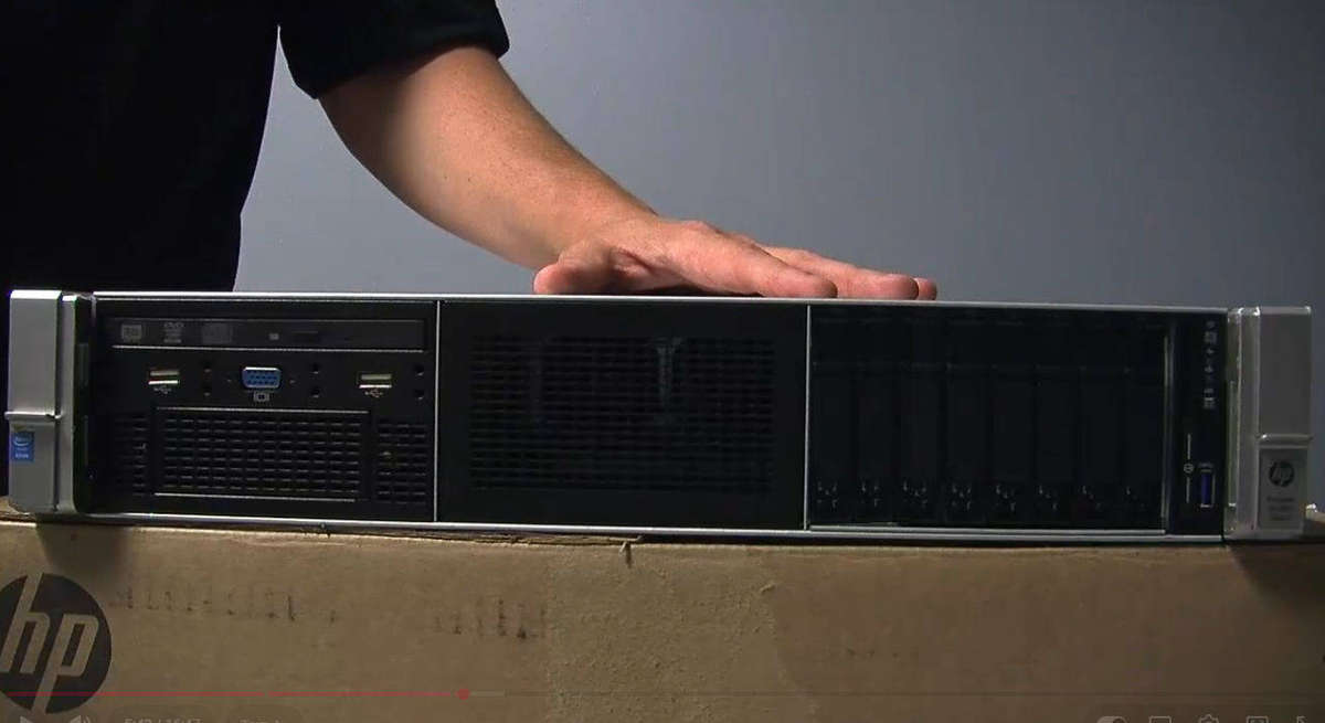 HP Proliant Gen9 Server, 12 Core Xeon CPU, 80Gb DDR4 Ram