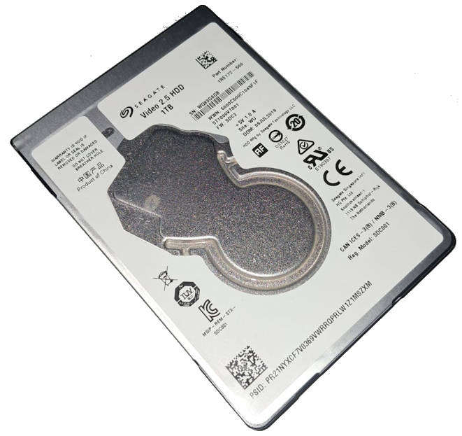Seagate 1TB Hard Drive for Laptop/Notebook (100% Health)