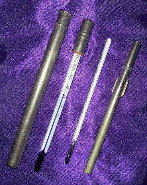 Vintage Medical Thermometers - Made in London
