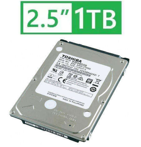 Toshiba 1TB Hard Drive for Laptop/Notebook (100% Health)