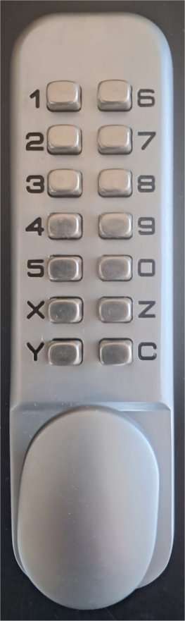Keyless Door Lock with Press Buttons