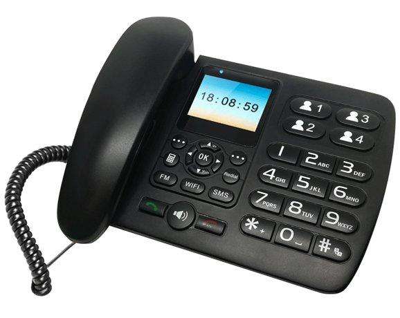 FLLA (Fixed Line Look Alike) Wi-Fi / Sim Card Phone (Retail R1699)