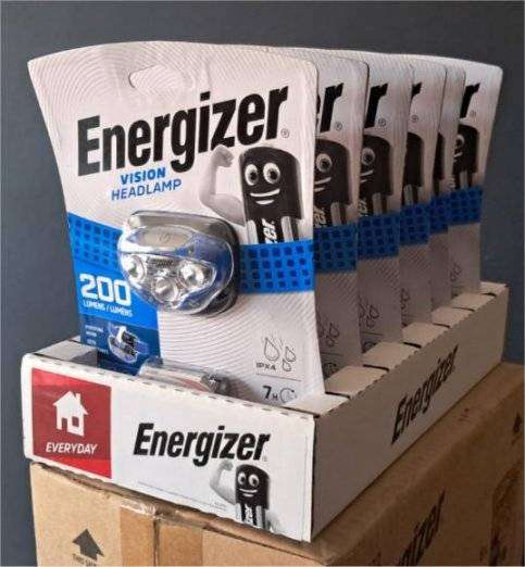 BULK LOT of Energizer Headlights (Retail R1176)