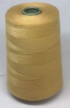 BULK Spun Polyester Yarn Golden Brown