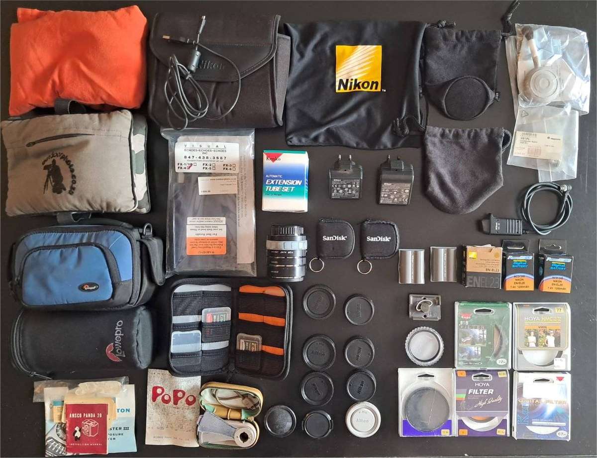 Photographic accessories bundle (please read).