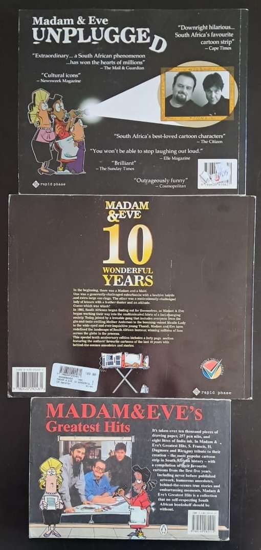 3 x Madam and Eve Collection Books