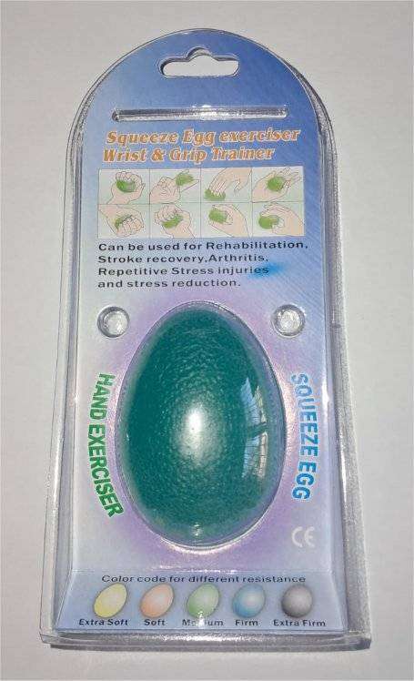 Hand Eggsercizer Squeeze Egg (Retail R310)