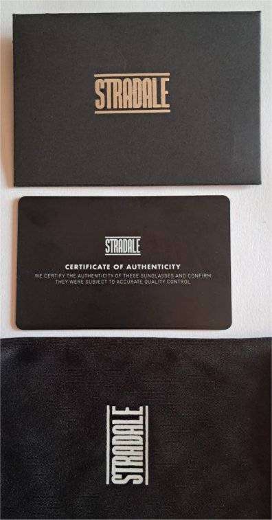 Authentic STRADALE Sunglasses
