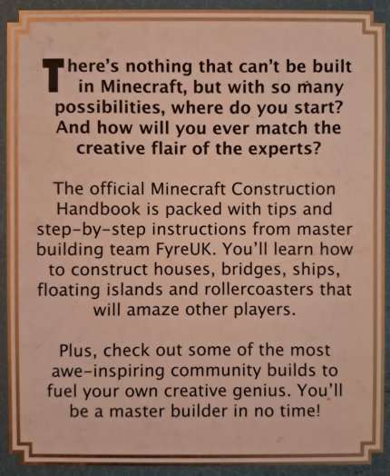 Minecraft Construction Handbook