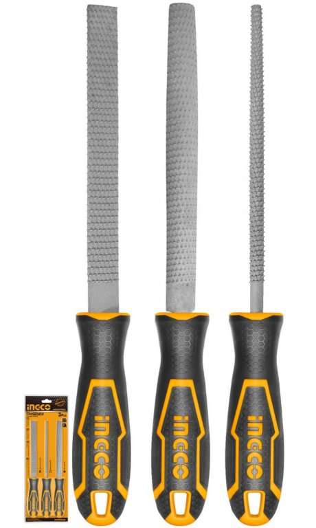 INGCO 3 Piece Wood File Set