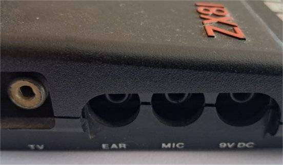 Sinclair ZX81 Computer with extended 16K Memopak