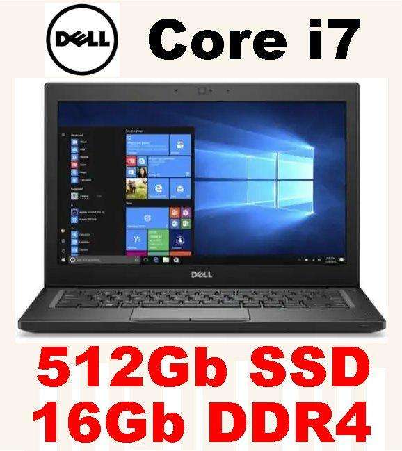 DELL Ultrabook Core i7, 512Gb SSD, 16Gb Ram.
