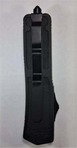 Automatic OTF Knife with Double Edged Blade