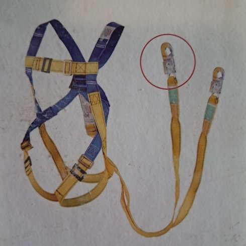 New ARROW Full Safety Harness with Two Lanyards