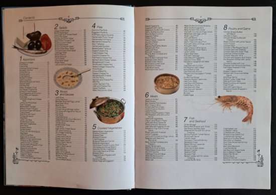 Greek Cuisine Hardcover Cookbook