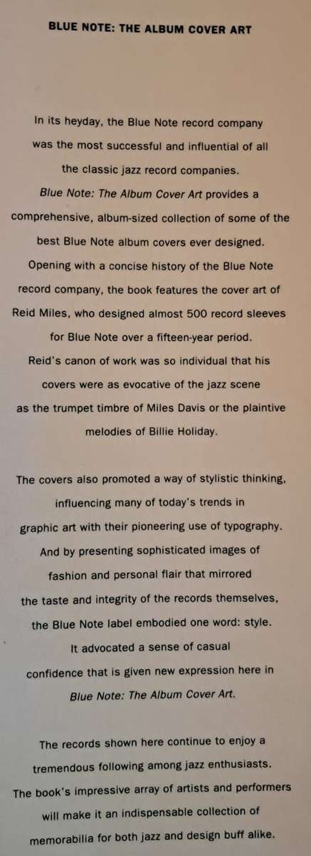 Blue Note - The Album Cover Art Book
