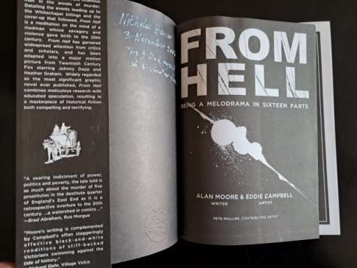 From Hell Graphic Novel (Being a Mellodrama in Sixteen Parts)